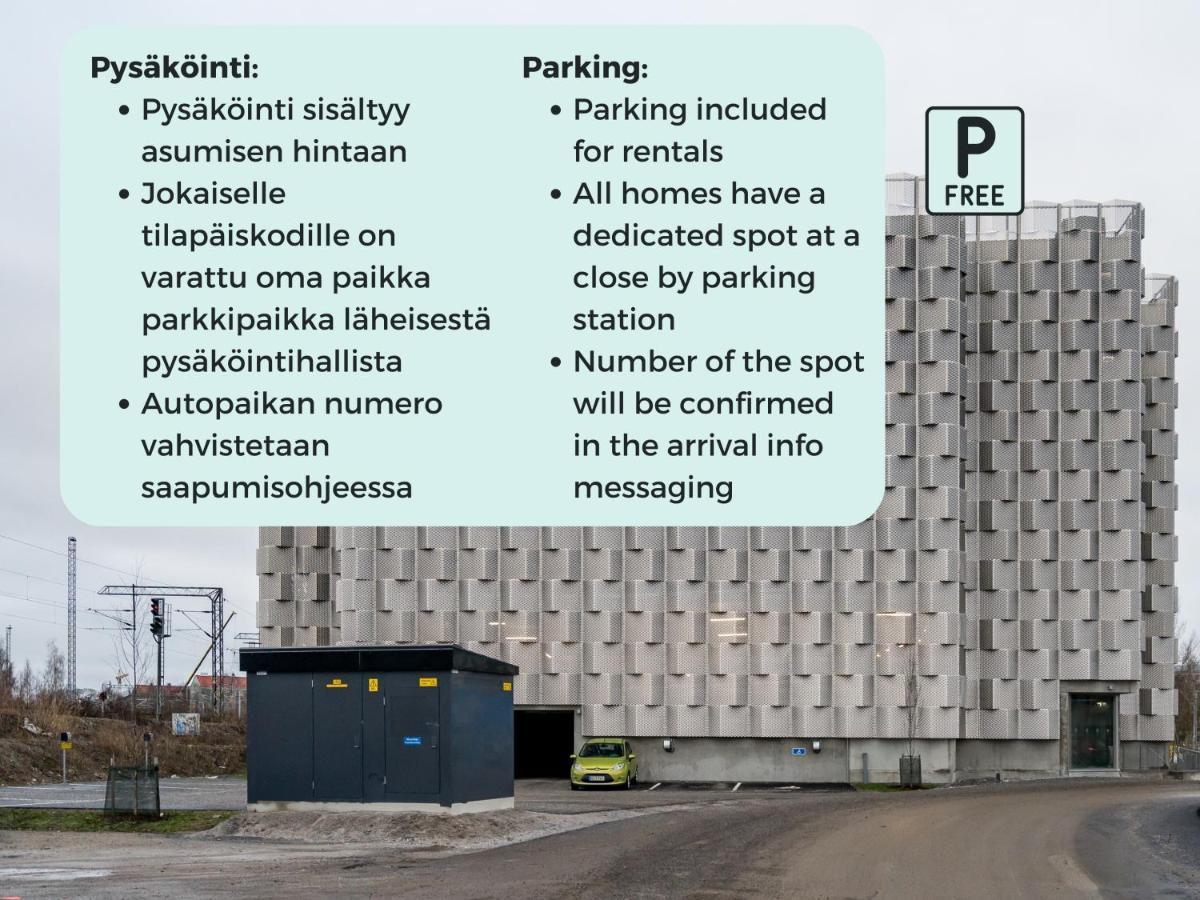Hiisi Homes Turku Ratapiha Eksteriør bilde